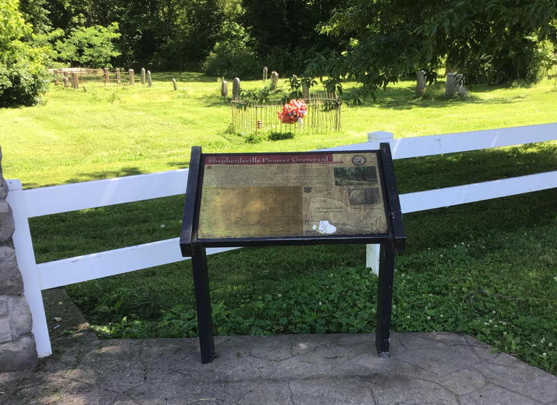 Bullitt County Historical Markers Shepherdsville Pioneer Graveyard